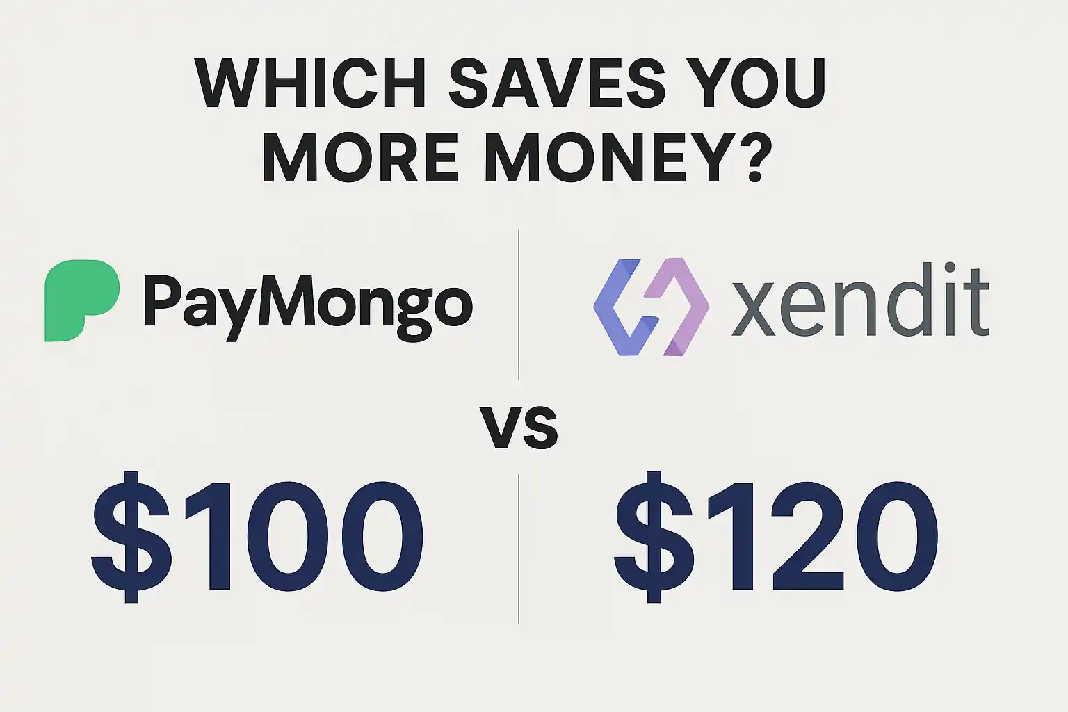 PayMongo vs Xendit: Which Saves You More Money?